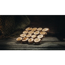 Kuumaalus seibidest 140x140 mm kadakast